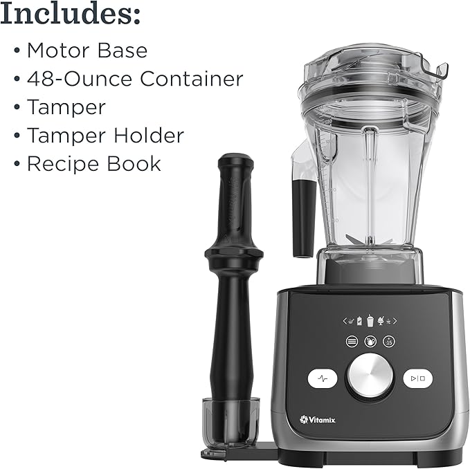 Vitamix Ascent X5 Blender with 10 Blending Programs Self-Cleaning Program Professional-Grade Blender for Smoothies Soups and More Stainless-Steel Blades 48 Oz Container Brushed Stainless