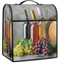 cfpolar Kitchen Aid Mixer Cover Compatible with 6-8 Quarts Grape Wine Fruit Stand Mixer Cover Kitchen Aid Mixers Accessories Appliance Organizer Bag Dust Covers with Zipper Pocket