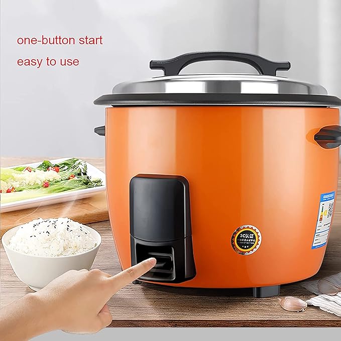 Rice Cooker-Steamer Household Old-Fashioned Multifunctional Non-Stick Rice Cooker Smart Insulation for 2-8 People (B 5l) (B 5l)