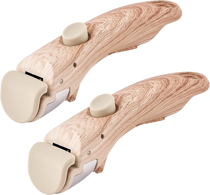 Removable Handle Pots and Pans Handles Replacement Detachable Wood-Like Handles for Cookware Compatible with Thin Edge Cookware
