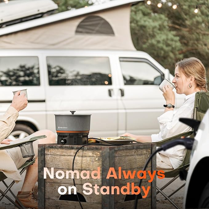 Electric Cookware Included Joulle Kettle French Press Coffee Maker &amp Nomad Cooking System Multi-Functional Cooking Gear for Travel Electric Vehicles Car Camping Overland Vanlife