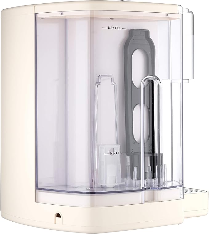 Cuisinart Coffee Maker Single Serve 72-Ounce Reservoir Coffee Machine Programmable Brewing &amp Hot Water Dispenser Stainless Steel Cream