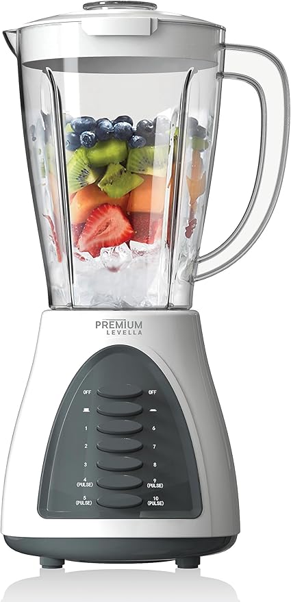Premium Levella 50.7 oz. Capacity Jar 10-Speed Blender Black (PB360)