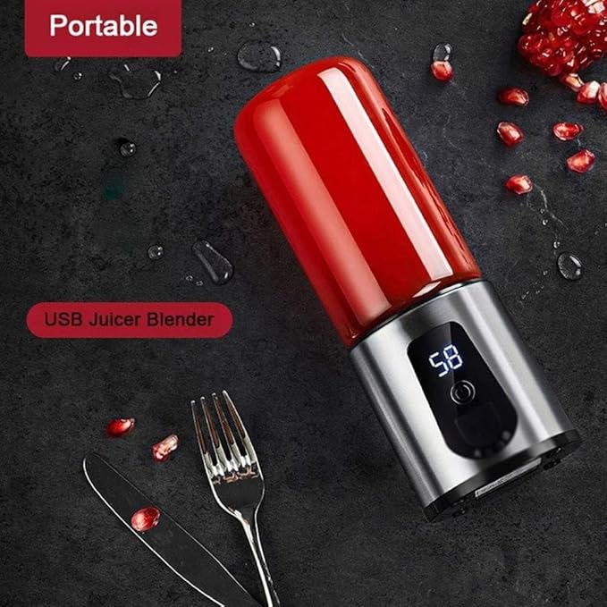 Portable Electric Juicer Smoothie Blender USB Rechargeable Mini Fruit Mixers Juicers Fruit Extractors Food Milkshake