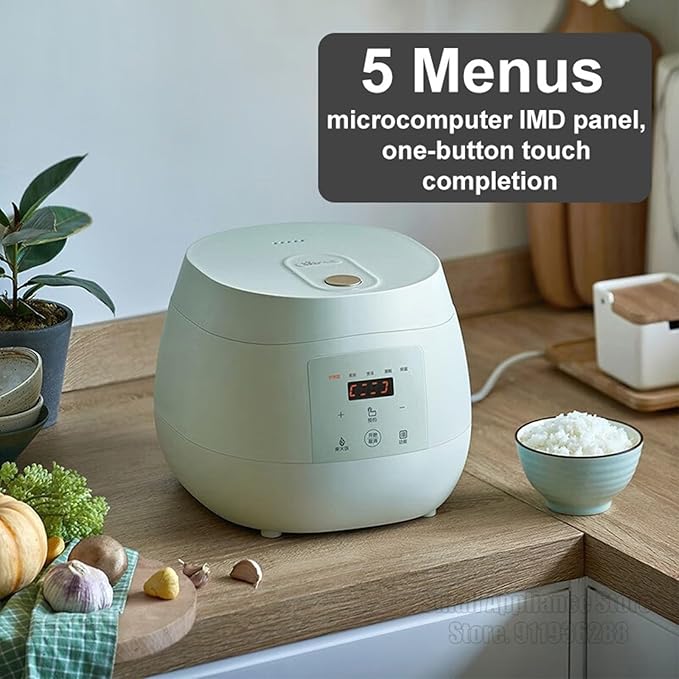 GRFIT 4L Rice Cooker Multifunctional Portable Electric Cooker Thickened Non-stick Liner Kitchen for Dormitory jinyi2016SHOP-1998