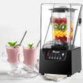 10L(70oz) Commercial Blender with 6-Blade Blade for No Dead Ends Mixing Heavy Duty Blender with Strong and Quiet Professional-Grade Power Countertop Blender220V