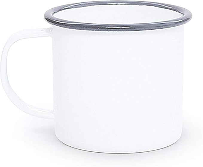 Enamelware Starter Set 16 piece Vintage White/Grey