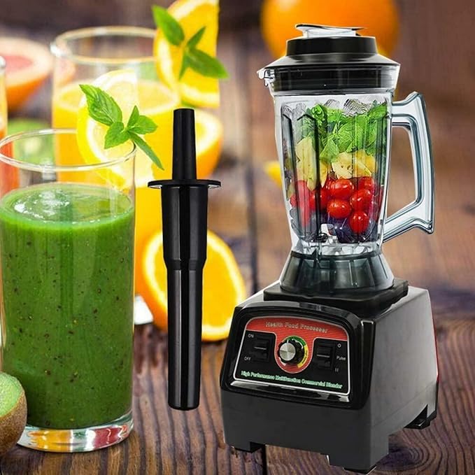 3.3HP 3.9L Professional Power Heavy Duty Commercial Mixer Juicer 2800W Stainless Steel Smoothie Juicer Mixer Blending Machine US Plug Self-Cleaning
