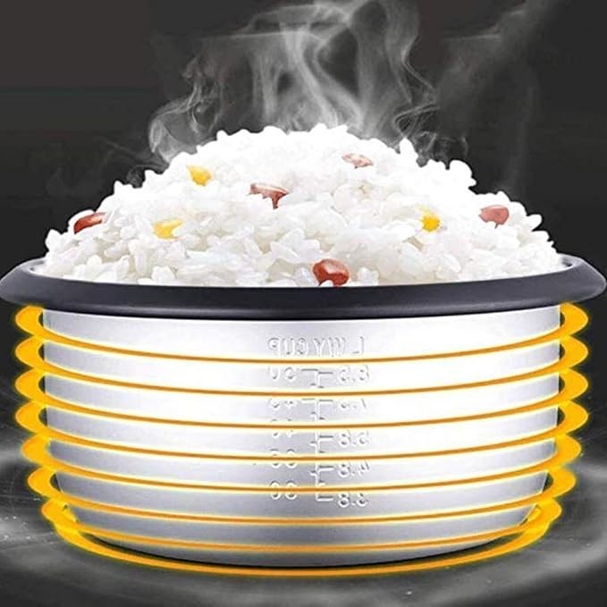 220V Rice Cooker 8-18L Large Capacity 12-15-20-25 People Commercial Canteen Hotel Rice Cooker Multi-Function Smart Electric Rice Cooker Soup Pot Small Rice Cookers18L