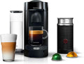 Nespresso Vertuo Plus Coffee and Espresso Machine by De'Longhi with Aeroccino Ink Black (Renewed)
