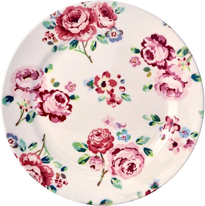 Tudor 16-Piece Premium Quality Round Porcelain Dinnerware Set Service for 4 - FRAGRANCE ROSE See 10 Designs INSIDE!