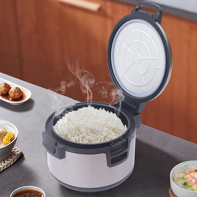 19 Liter Electric Rice Cooker Commercial Non-stick Sushi Rice Warmer With Inner PotProtable Quick Double-Wall Insulated Thermal Rice WarmerAutomatic Rice Warmer Suitable For Home UseRestaurant