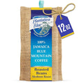 Plantation Blue 100% Blue Mountain Coffee from Jamaica Medium Roasted Whole Beans (12oz)