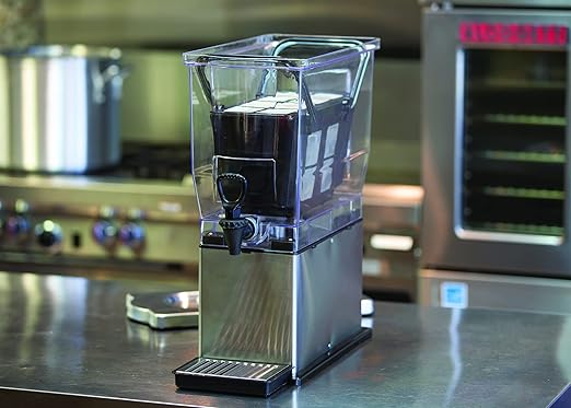 Service Ideas CBNS3SS Cold Brew N' Serv System Cold Brew Coffee Maker 3 Gallon Stainless Steel