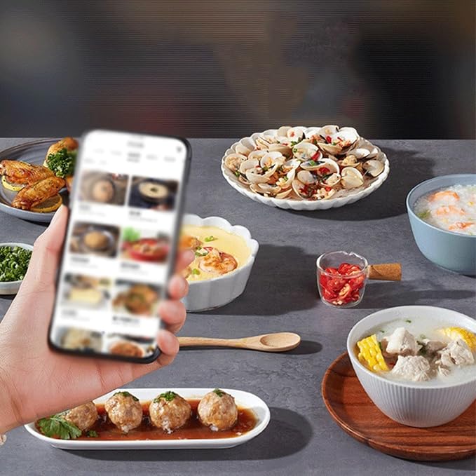 GRFIT 4L Rice Cooker Mobile Phone Smart Control MultiFunction Electric Rice Cooker Home Non-Stick Cooker APP Touch jinyi2016SHOP-1998