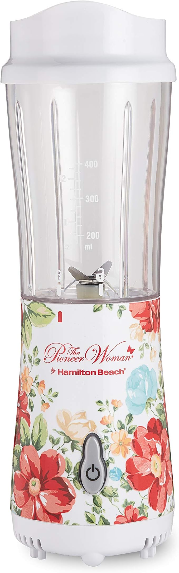 Personal Blender with Travel Lid Pioneer Woman Vintage Floral 14-Ounce