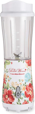 Personal Blender with Travel Lid Pioneer Woman Vintage Floral 14-Ounce