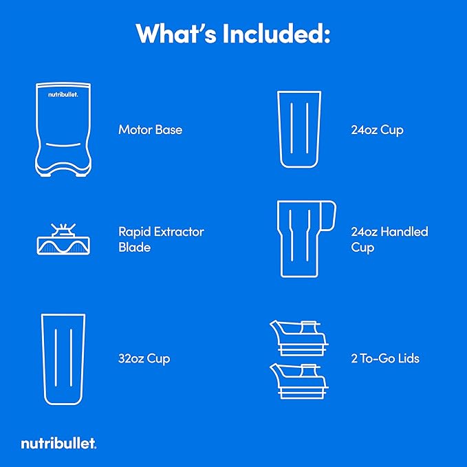 nutribullet Ultra Personal Blender NB50500BR 32 oz Brass