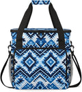 Vintage Striped Pattern Coffee Maker Carrying Bag Traditional Aztec Travel Storage Bag Compatible with K-Mini or K-Mini Plus Single Serve Coffee Brewer Carrying Case with Pockets &amp Shoulder Stra