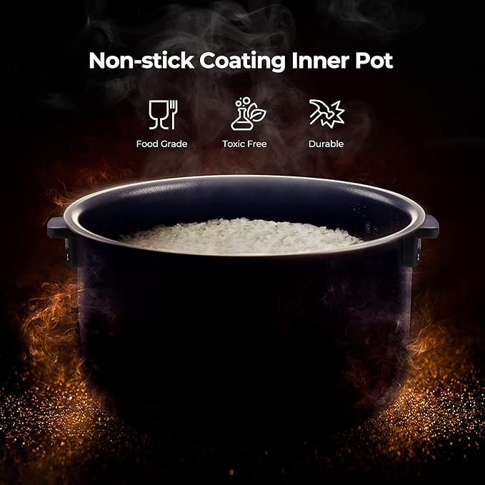 CUCKOO CR-1020F | 10-Cup (Uncooked) Micom Rice Cooker | 16 Menu Options: White Rice Brown Rice &amp More Nonstick Inner Pot Designed in Korea | White (Renewed)