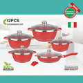 Pots and Pans Sets Nonstick Cookware Sets Granite Cooking Pots and Pans with Glass LidsMarble Coated Aluminium Home Kitchenware with SaucepansFrying PanStock Pot10 Piece