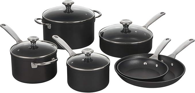 Le Creuset Toughened Nonstick PRO Cookware Set 10 pc.