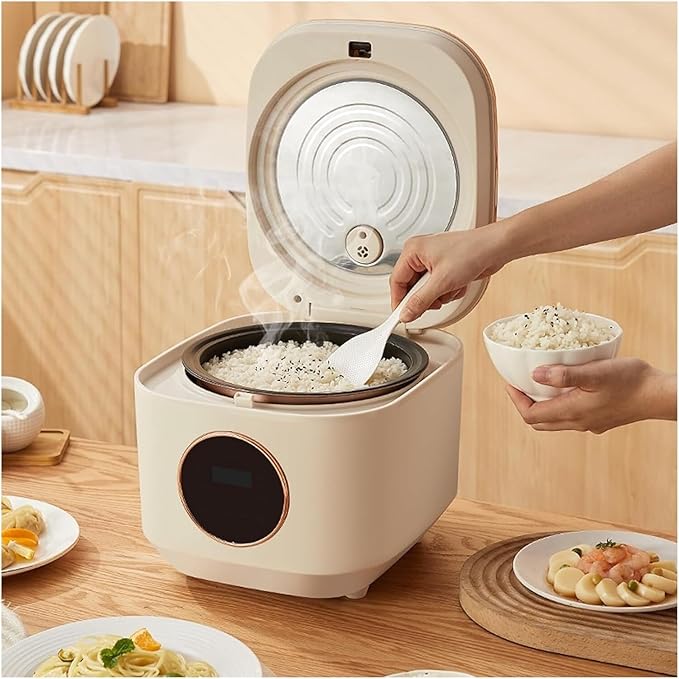 Mini Rice Cooker Commercial Rice Cooker 5L Portable Multifunctional Rice Cooker Non-Stick Inner Smart Control