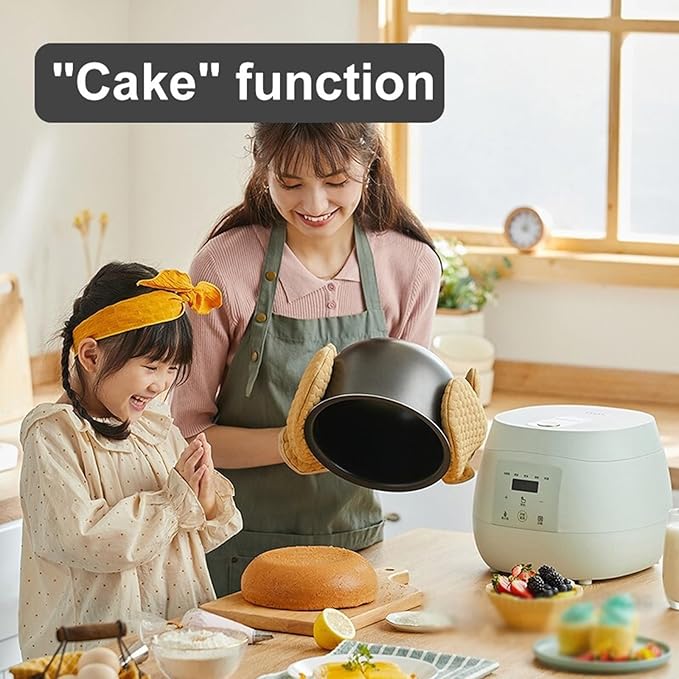 GRFIT 4L Rice Cooker Multifunctional Portable Electric Cooker Thickened Non-stick Liner Kitchen for Dormitory jinyi2016SHOP-1998