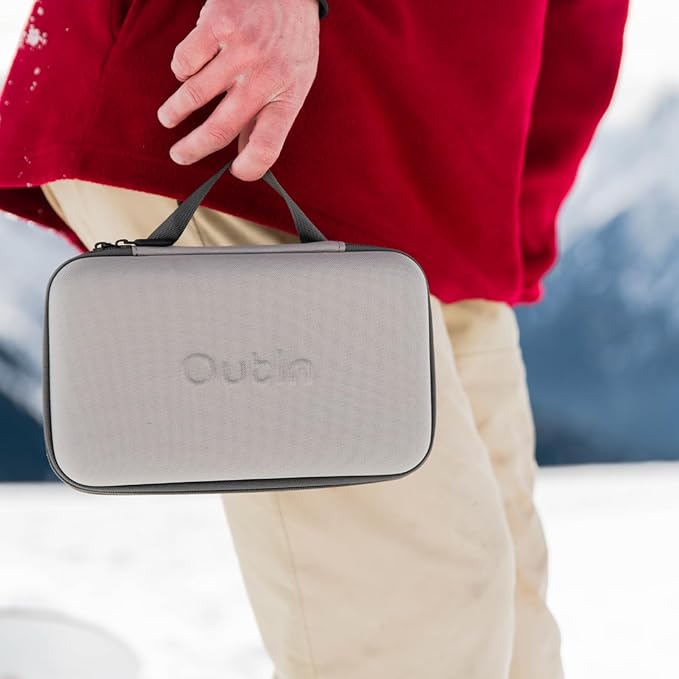 OutIn Nano Portable Electric Espresso Machine Carrying Bag Waterproof Sturdy EVA Electronic Coffee Maker Storage Case Hand Hold Belt Travelling Office Camping