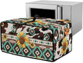 Toaster Oven Cover with Pockets Can Hold Jam Spreader Knife &amp Toast Machine Tongs Dust Fingerprint Protection Covers Keep Your Toaster Oven Pristine Aztec Style Sunflower