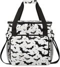 Magical Bat Coffee Maker Carrying Bag Modern Bat Travel Storage Bag Compatible with K-Mini or K-Mini Plus Single Serve Coffee Brewer Carrying Case with Multiple Pockets &amp Shoulder Strap