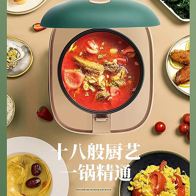 Rice Cooker Household Multifunctional Old-Fashioned Rice Cooker Intelligent Heat Preservation and One-Button Switch(A) (B)