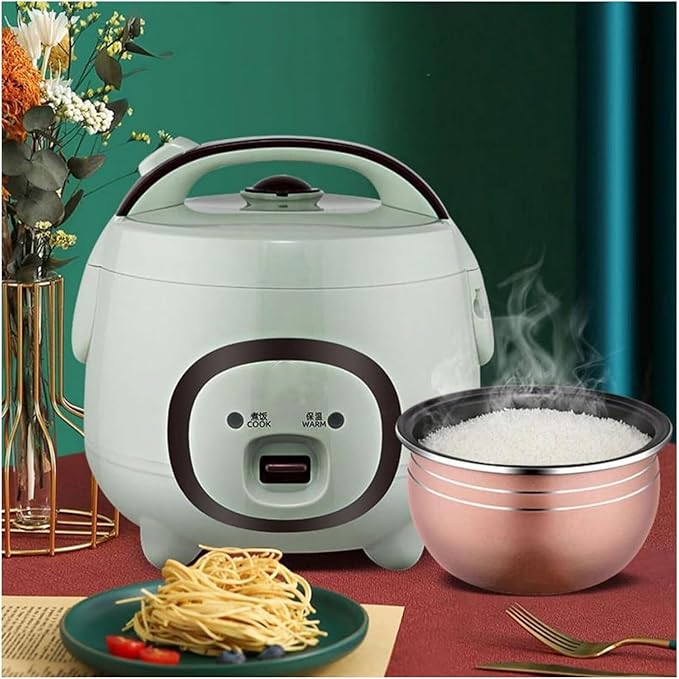 Mini Rice Cooker Commercial Rice Cooker Small Rice Cooker/Detachable Non-Stick Pan/Heat Preservation Function/Portable Soup Pot