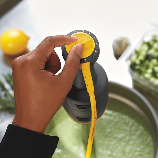 Hamilton Beach Commercial HMI009 BigRig Compact Immersion Blender with 9 Inch Shaft Up to 3 Gallons Capacity Variable Speed Easy to Use NSF Certified