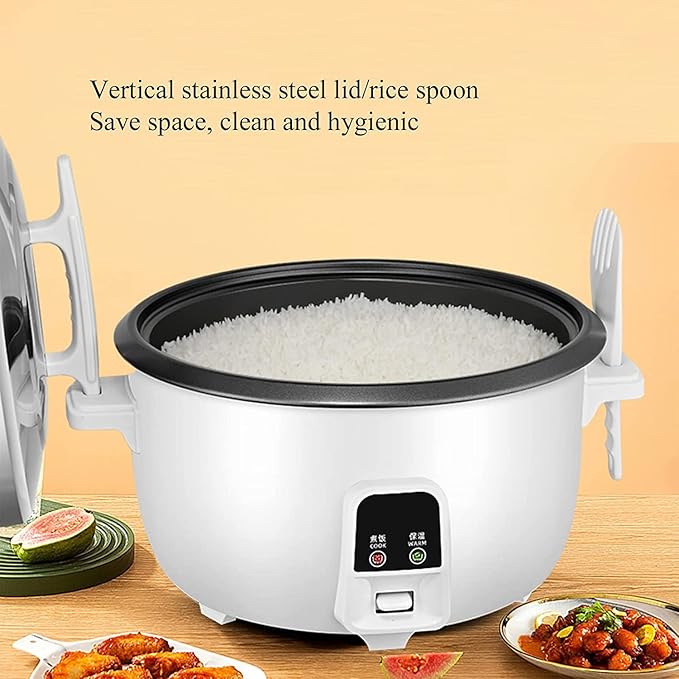 Rice Cooker Large-Capacity Household/Commercial Thickened Non-Stick Cooking Pot/Insulation Pot(13L) ()