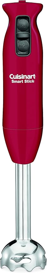 Cuisinart CSB-75R Smart Stick 2-Speed Immersion Hand Blender Red