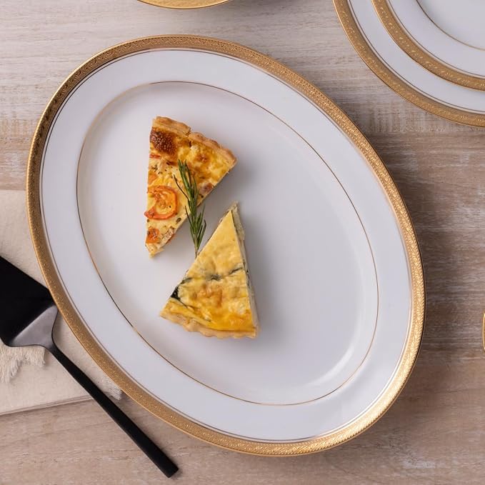 Noritake Crestwood Gold - 50 piece set service for eight