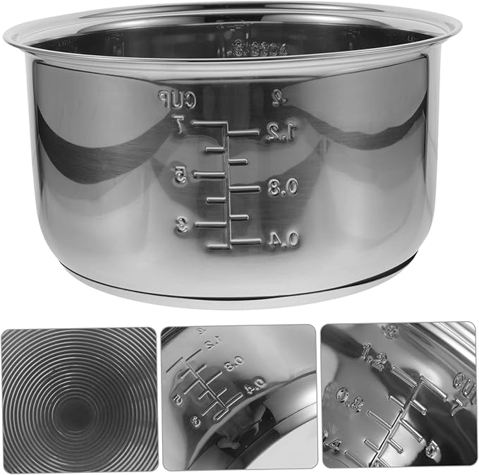 TIDTALEO electric cooker pot stainless steel inner pot indoor japanese rice cooker japanese accessories nonstick cookware