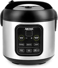 Aroma Housewares ARC-994SB Rice &amp Grain Cooker Slow Cook Steam Oatmeal Risotto 8-cup cooked/4-cup uncooked/2Qt Stainless Steel