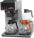 Coffee Pro CP3LB Three-Burner Low Profile Institutional Coffee Maker Stainless Steel