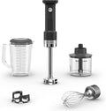 KitchenAid Go Cordless Hand Blender with Accessories - battery sold separately KHBRV05 Black Matte