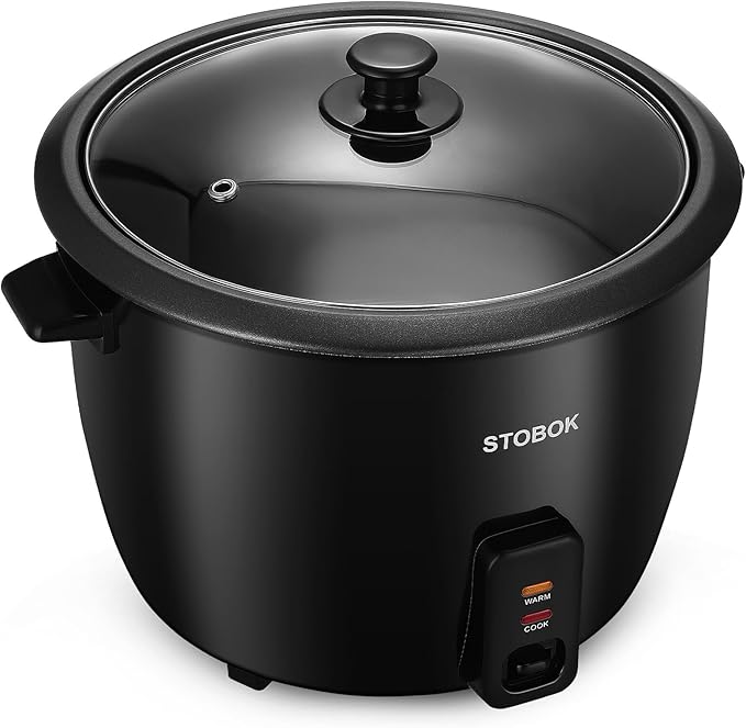 Small Electric Rice Cooker with Clear Lid Portable Stew Pot for Travel and Home Use Multi-functional Cooker for Rice Soup Stew and Steamed Vegetables US Plug