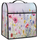 cfpolar Kitchen Aid Mixer Cover Compatible with 6-8 Quarts Flower Colorful Floral Stand Mixer Cover Kitchen Aid Mixers Accessories Appliance Organizer Bag Dust Covers with Zipper Pocket