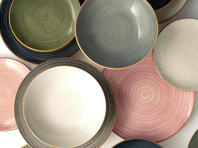 H&amph Harper 18-Piece Dinner Set