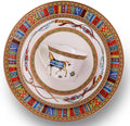 European Style Dinnerware Set Service for 6 Bone China Dinnerware Sets Unbreakable Porcelain Dinner Sets Coffee Cup and Saucer Tableware Set Steak Dinner Plates Dish Set horse-04