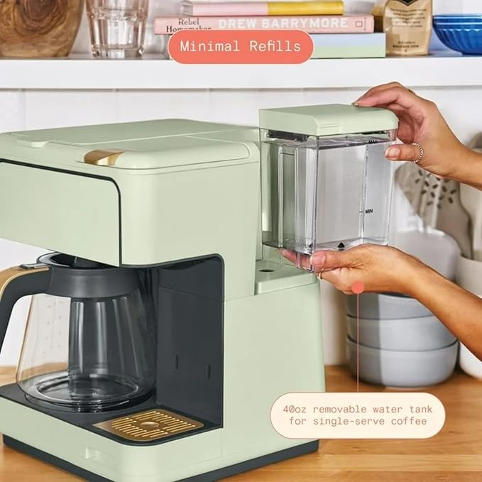 Programmable 12-Cup &amp Single-Serve Multi-Brew Coffee Maker Digital Controls Large Capacity Easy to Use