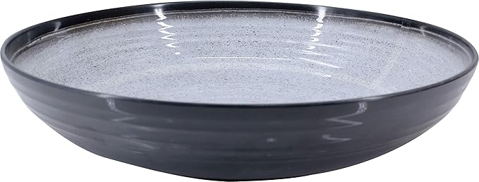 UNIWARE BPA-Free Dishwasher Safe Eco Friendly 100% Melamine Dinnerware Set of 6 Best for Indoor and Outdoor Party (12 Salad Bowl)