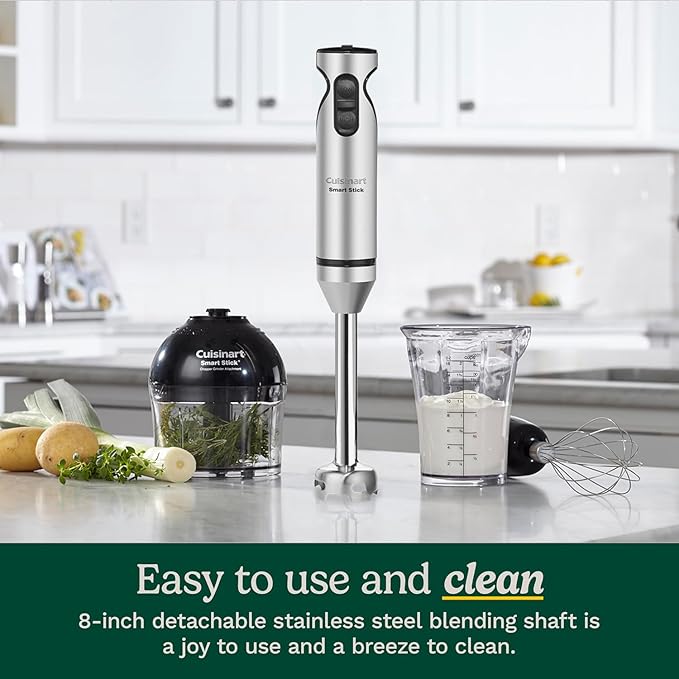 CUISINART SmartStick 2-Speed Hand Blender with Chopper Attachment