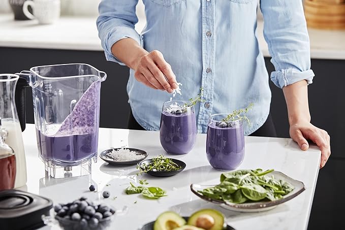 KitchenAid K400 Variable Speed Blender - KSB4027 Black Matte 56 oz