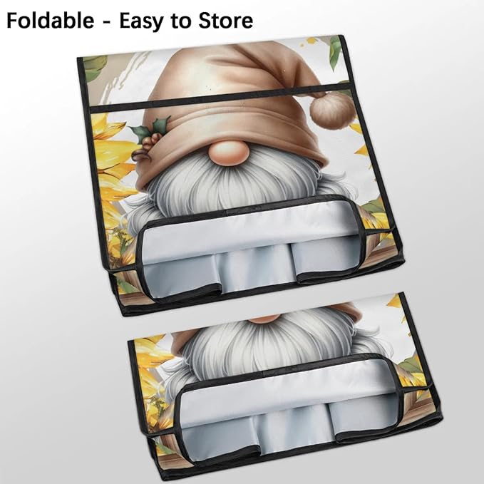 cfpolar Kitchen Aid Mixer Cover Compatible with 6-8 Quarts Flower Dwarf Sunflower Stand Mixer Cover Kitchen Aid Mixers Accessories Appliance Organizer Bag Dust Covers with Zipper Pocket